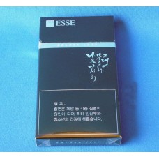 ESSE (النسخة الكورية من Gold Leaf Duty Free) السجائر الكورية